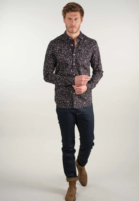 Chemise Colmano noire